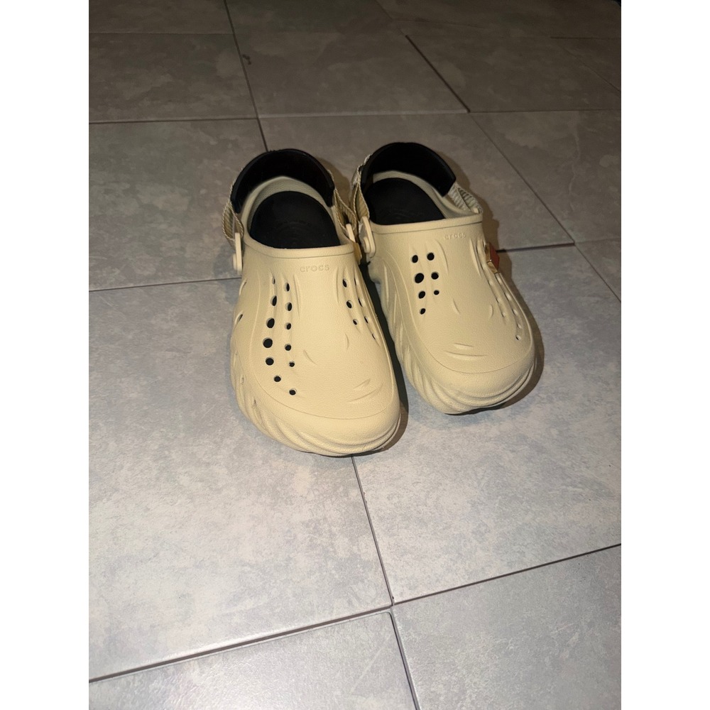 Crocs Echo Clog Tumbleweed Tan Mens 6 Womens 8 Sporty Streetwear Sandals